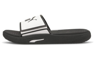 Softride Slide “Beyaz Siyah”