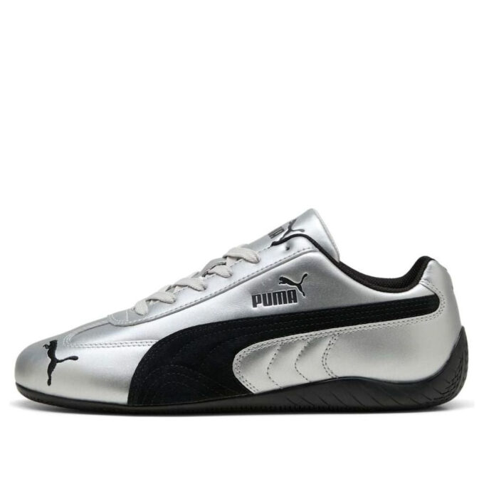 Speedcat Metalik “Gümüş PUMA Siyah”