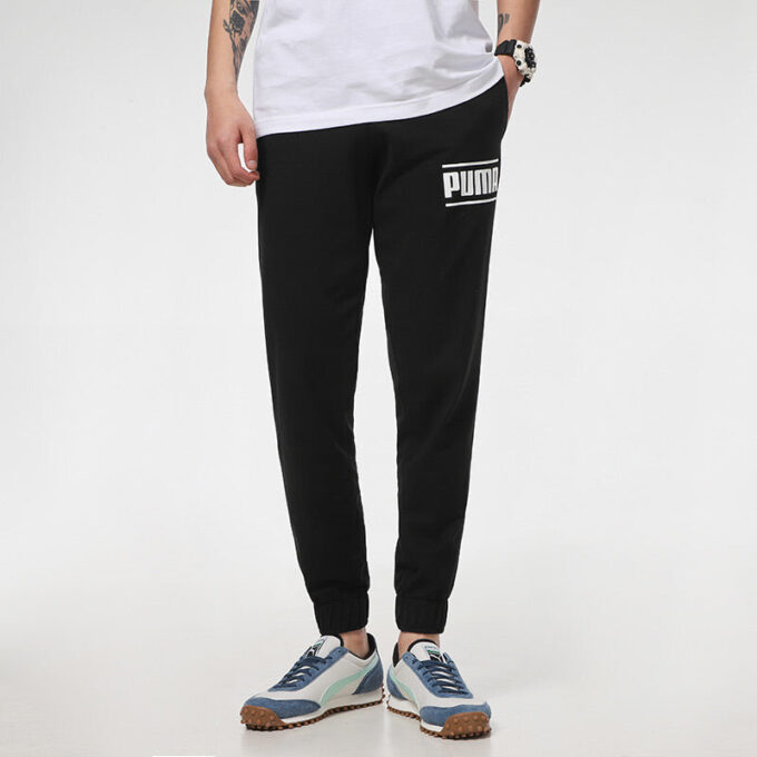 SS21 Logo Spor Pantolonu “Siyah”