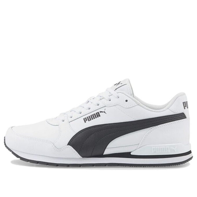ST Runner v3 Deri “Beyaz Siyah”