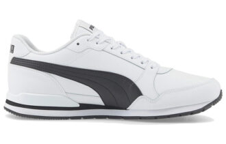 ST Runner v3 Deri “Beyaz Siyah”