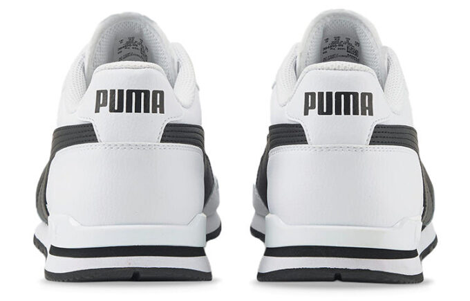 ST Runner v3 Deri “Beyaz Siyah”