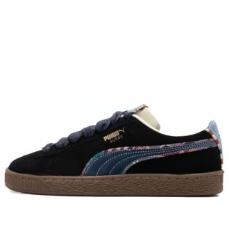 Suede Bz Emb “Siyah Lacivert Marzipan Açık Mavi”