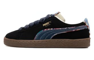 Suede Bz Emb “Siyah Lacivert Marzipan Açık Mavi”
