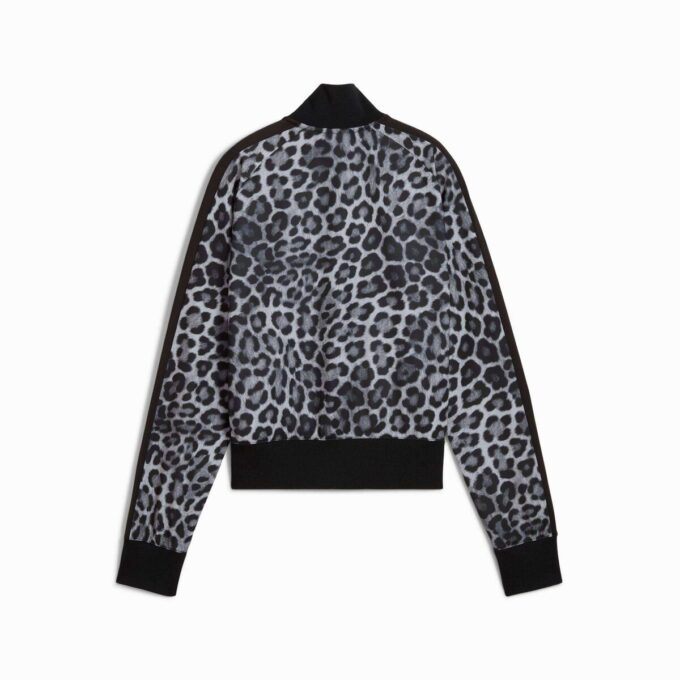 T7 Leopard Luxe Kadın Hayvan Desenli Spor Ceket T7 Leopard Luxe Kadın Hayvan Desenli Spor Ceket