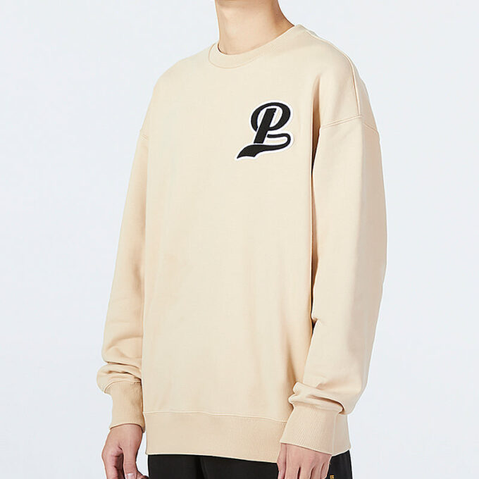 Takım Crew Logolu Sweatshirt “Bej”