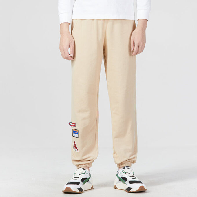 Takım Rozeti Eşofman Altı “Bej”