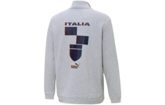 İtalya FIGC PUMA Ftbl Culture Ceket “Gri”