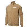 Tape French Terry Tam Fermuarlı Sweatshirt “Kahverengi”