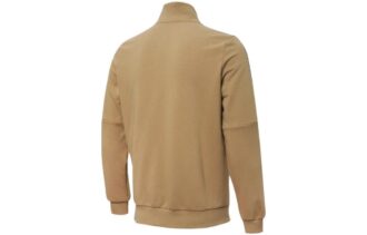 Tape French Terry Tam Fermuarlı Sweatshirt “Kahverengi”