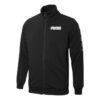 Tape French Terry Tam Fermuarlı Sweatshirt “Siyah”