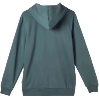 Tonal Sportswear Logolu Fermuarlı Kapüşonlu Sweatshirt “Mavi”