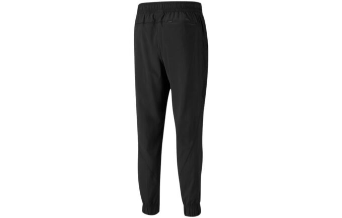 Tren Havalandırmalı Dokuma Pantolon “Siyah”