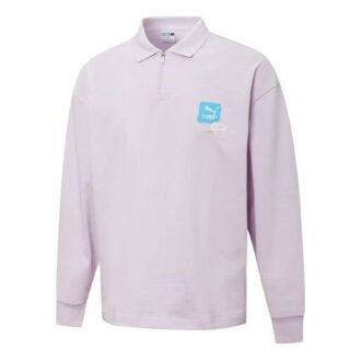Trend Grafik Logo Sweatshirt “Mor”