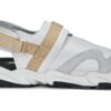 TS-01 Retro Sandaletler “Tüy Grisi”