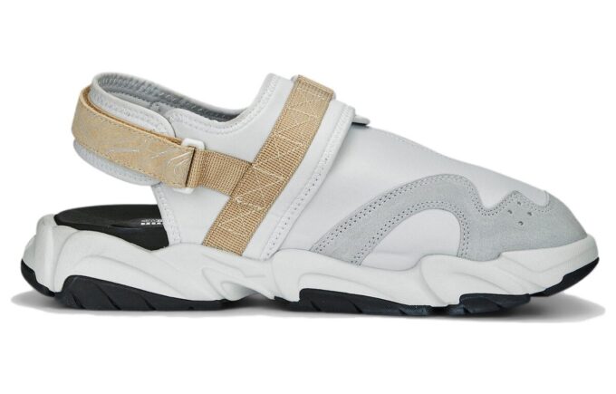 TS-01 Retro Sandaletler “Tüy Grisi”