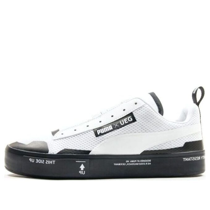 UEG x Court Play Slip-On “Yerçekimi Direnci – Beyaz”