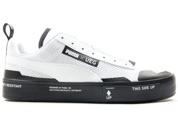 UEG x Court Play Slip-On “Yerçekimi Direnci – Beyaz”