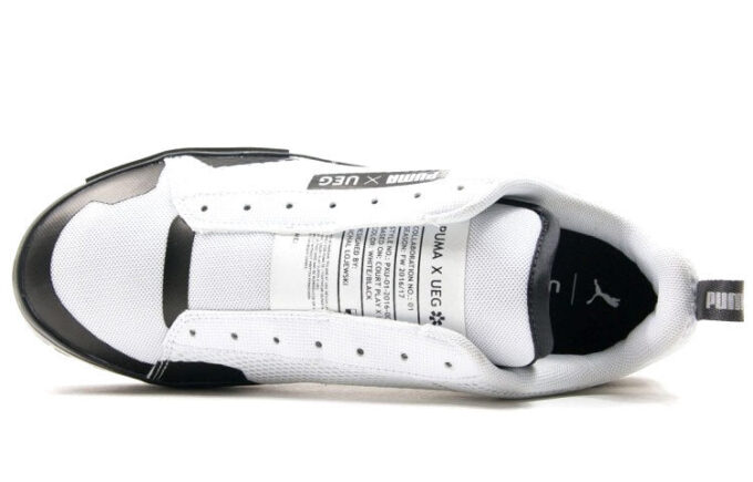 UEG x Court Play Slip-On “Yerçekimi Direnci – Beyaz”