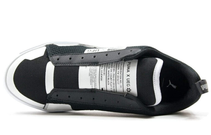 UEG x Court Play Slip-On “Yerçekimi Direnci – Siyah”