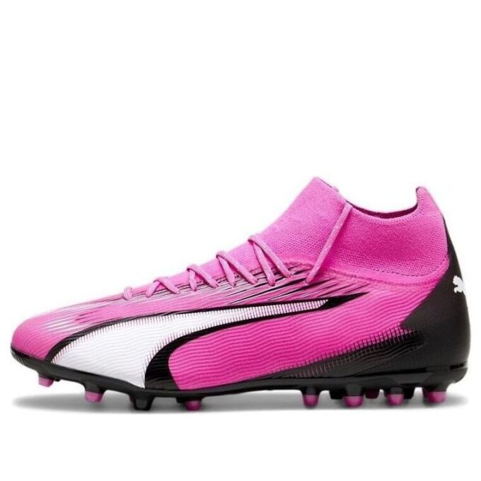 Ultra Pro MG Futbol Ayakkabısı “Pembe Beyaz Siyah”