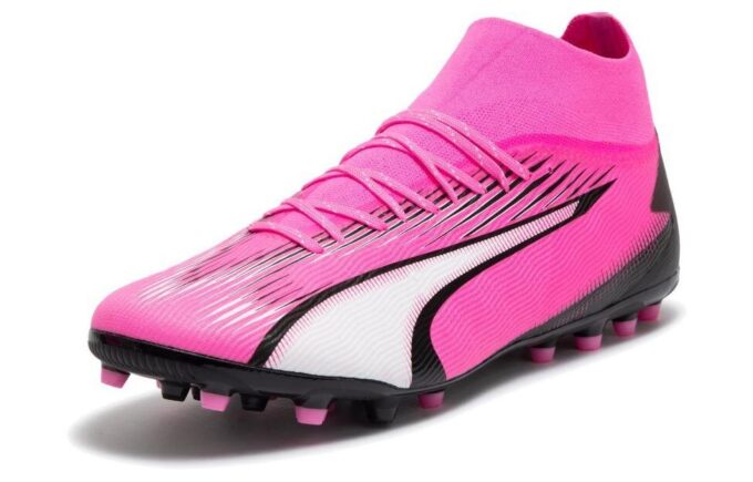 Ultra Pro MG Futbol Ayakkabısı “Pembe Beyaz Siyah”