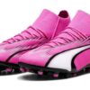 Ultra Pro MG Futbol Ayakkabısı “Pembe Beyaz Siyah”