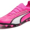 Ultra Ultimate MG Futbol Ayakkabısı “Pembe Beyaz”