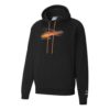 Uluslararası Grafik Kapüşonlu Sweatshirt “Siyah”