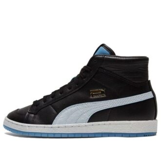 Unisex Ralph Sampson 70 Orta Katmanlı Spor Ayakkabı Siyah/Mavi
