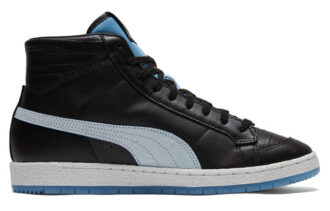 Unisex Ralph Sampson 70 Orta Katmanlı Spor Ayakkabı Siyah/Mavi