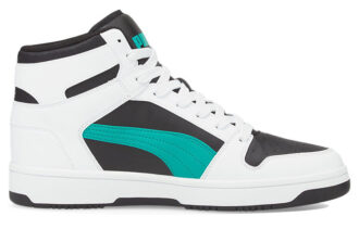 Unisex Rebound LayUp Orta Üst Siyah/Beyaz/Yeşil
