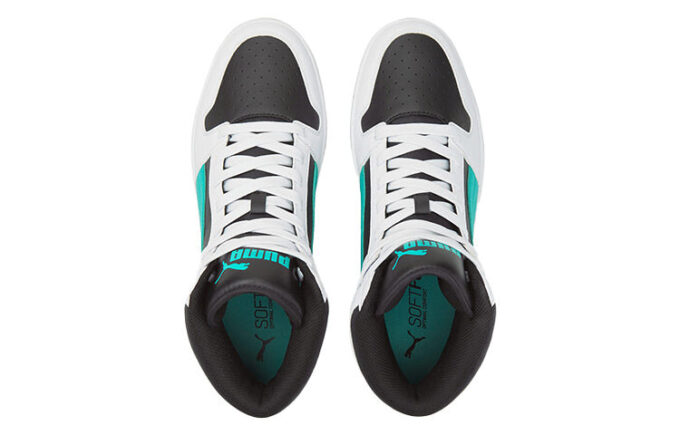 Unisex Rebound LayUp Orta Üst Siyah/Beyaz/Yeşil