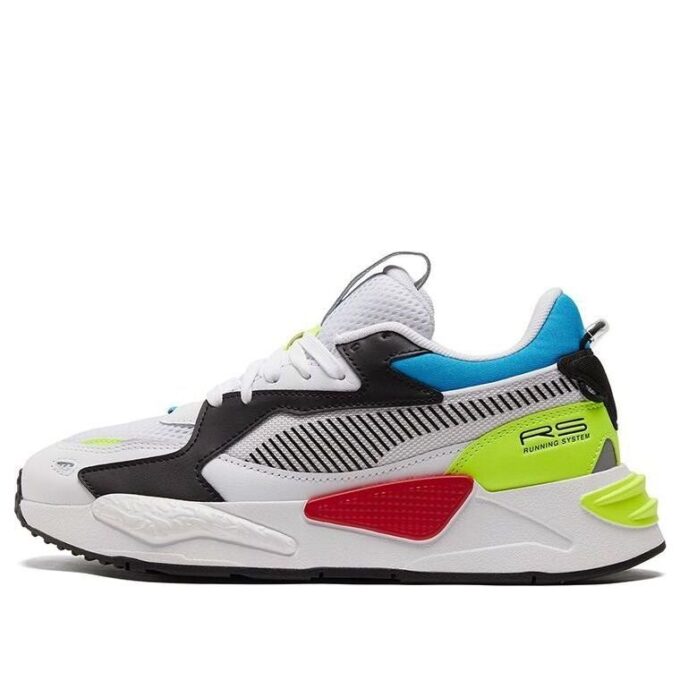 Unisex Rs-Z Core Spor Ayakkabı Beyaz/Siyah/Sarı