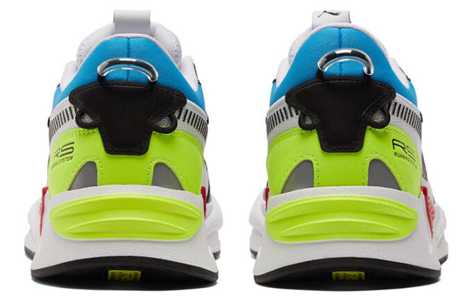 Unisex Rs-Z Core Spor Ayakkabı Beyaz/Siyah/Sarı