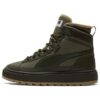 Unisex Süet Mid WTR Spor Ayakkabı Yeşil