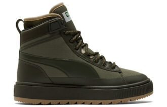 Unisex Süet Mid WTR Spor Ayakkabı Yeşil