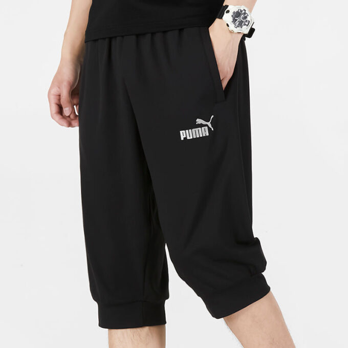 Uv Erkek 3/4 Pantolon “Siyah”