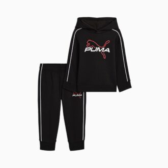 Uyumlu Setler Yürümeye Başlayan Çocuklar İçin Pamuklu Polar Sweatshirt ve Eşofman Altı