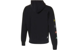Vahşi Kedi Grafik Kapüşonlu Sweatshirt “Siyah”