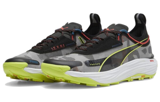 Voyage NITRO 3 Trail Koşu Ayakkabısı “Gri Siyah Yeşil”