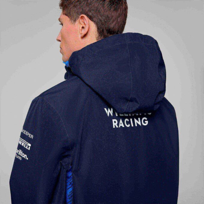 Williams Racing 2025 Replica Erkek Yağmurluk