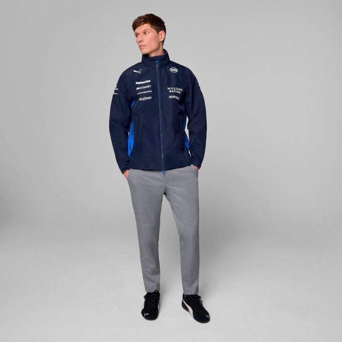 Williams Racing 2025 Replica Erkek Yağmurluk