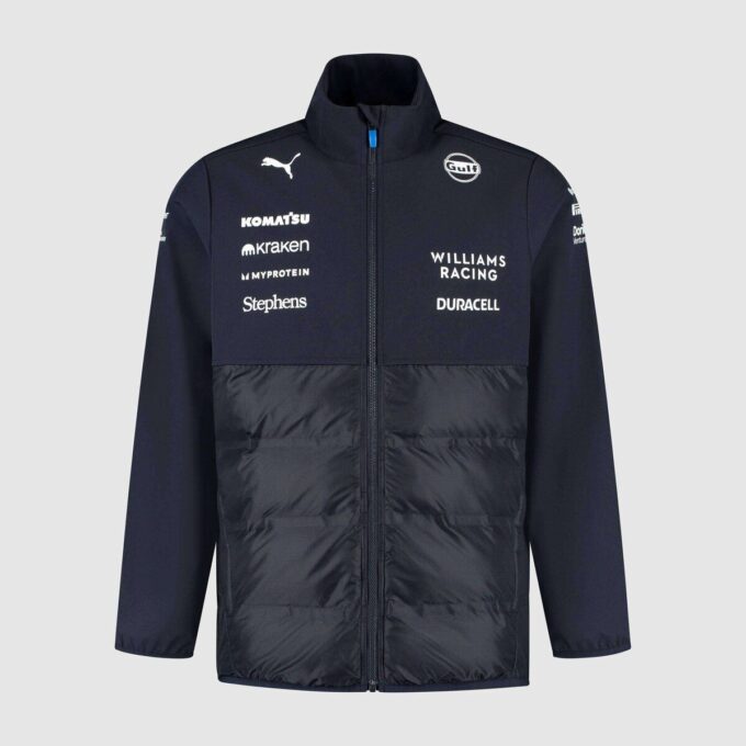 Williams Racing 2025 Replica Hibrit Erkek Ceketi Williams Racing 2025 Replica Hibrit Erkek Ceketi