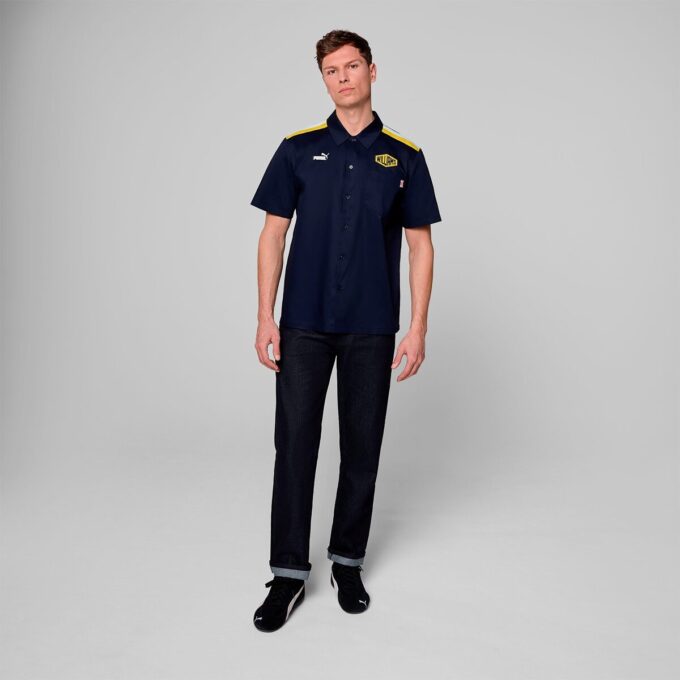 Williams Racing Erkek Düğmeli Ön Gömlek Williams Racing Erkek Düğmeli Ön Gömlek