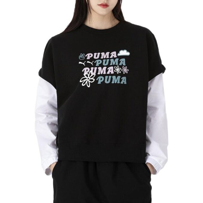 (WMNS) 2-Fer Grafik Yelek Üstü Logosu “Siyah”