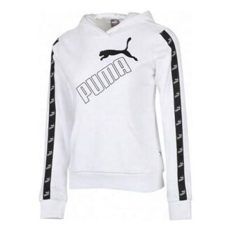 (WMNS) Amplified Polar Kapüşonlu Sweatshirt “Beyaz Siyah”