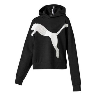 (WMNS) Atletik Kapüşonlu “Siyah”
