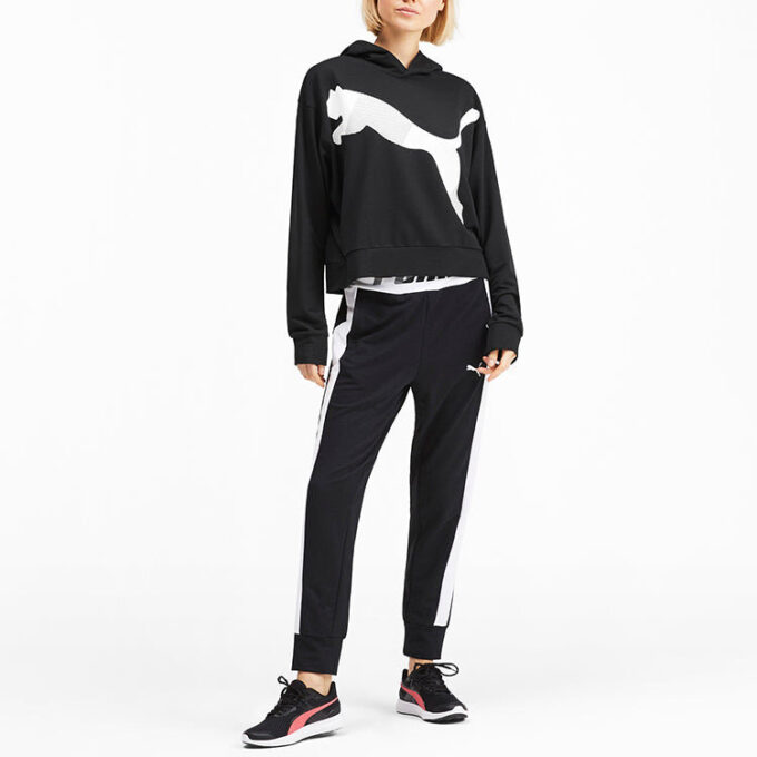 (WMNS) Atletik Kapüşonlu “Siyah”