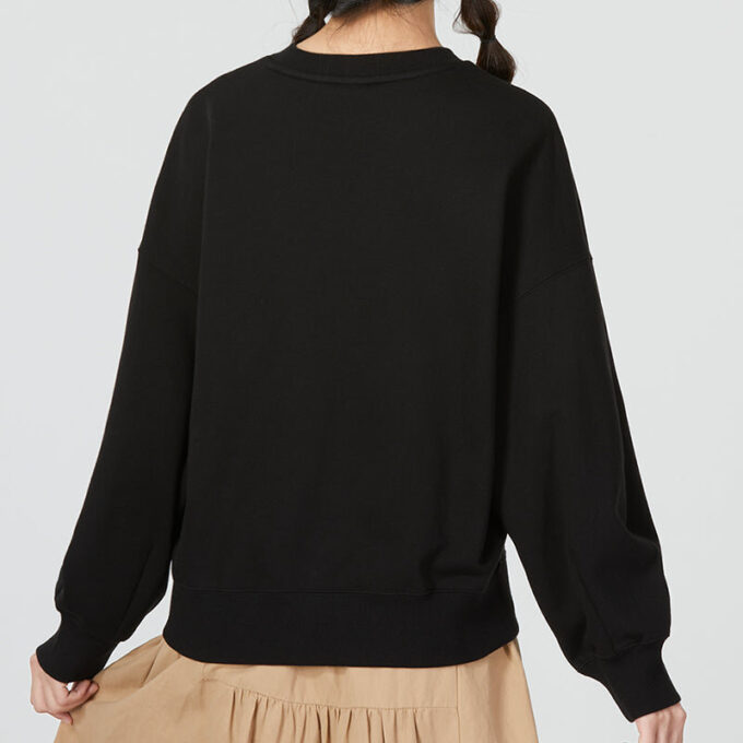 (WMNS) Better Classic Relaxed Crew “Black”